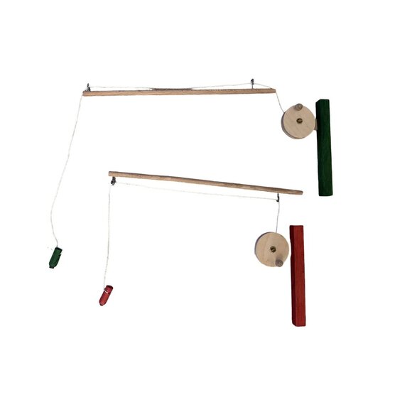 Vtg La Peche Au Tresor Magnetic Fishing Game Toy Tic Et Patte COMPLETE - Picture 6 of 7